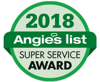 Angie's List Super Service Award 2018 logo